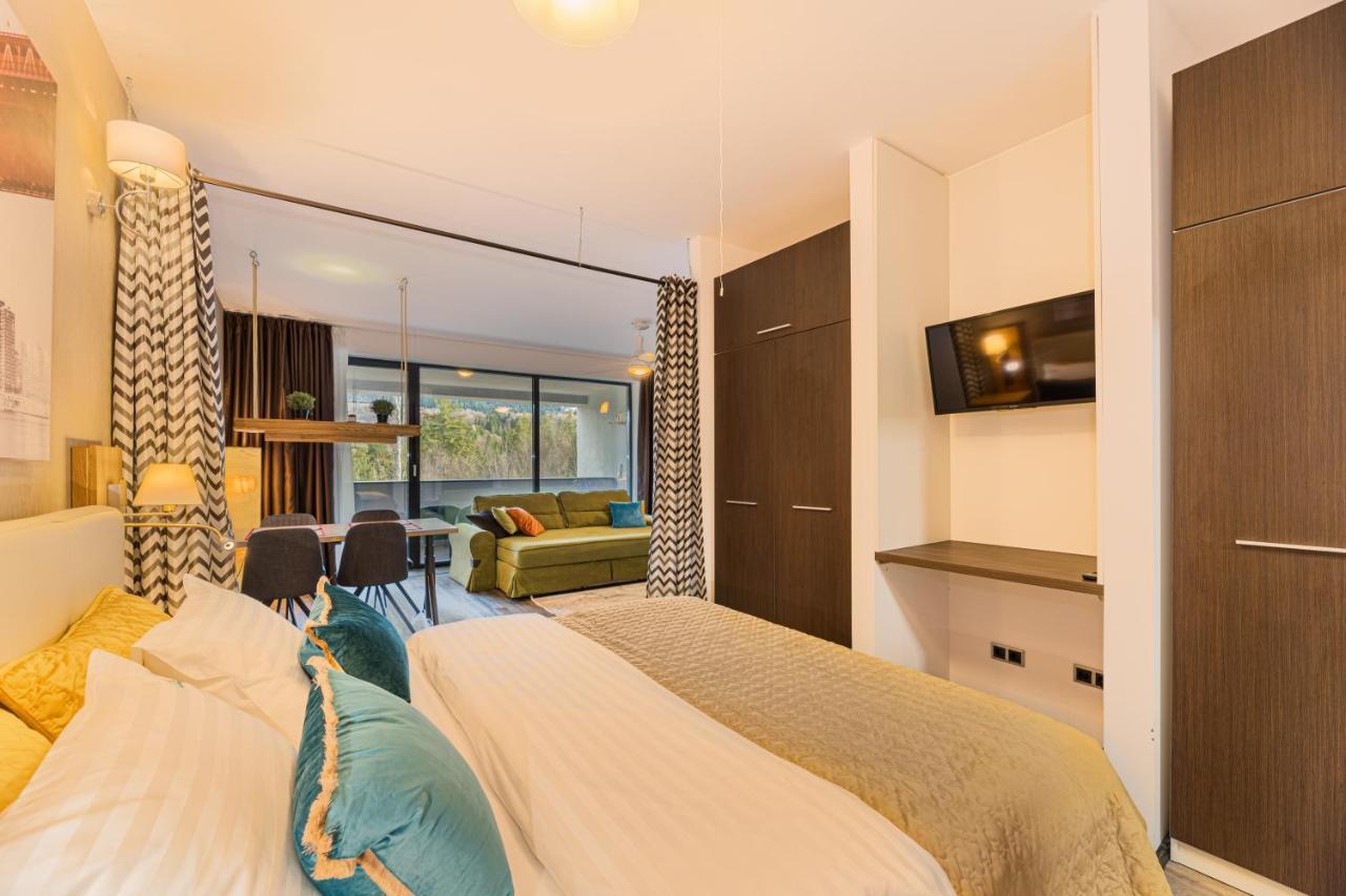 Maio Studio Silver Mountain โปยานาบราซอฟ ภายนอก รูปภาพ
